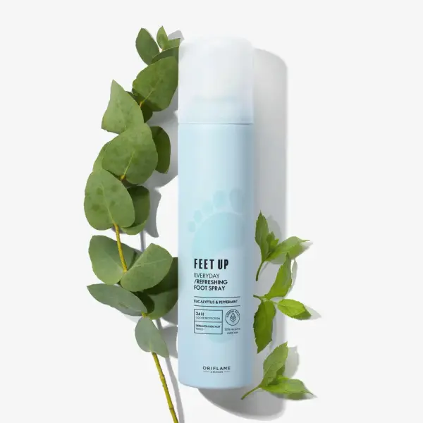 ფეხის განმაახლებელი სპრეი-დეზოდორანტი Feet Up Everyday